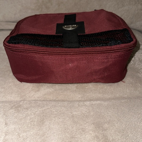 Samsonite red and black zippered bag π - Picture 4 of 7